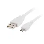Lanberg CA-USBM-10CC-0018-W Cable USB 2.0 Blanco 1,8m